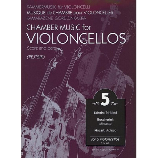 Kammermusik für Violoncelli Band 5