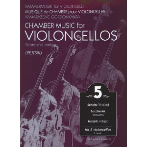 Kammermusik für Violoncelli Band 5