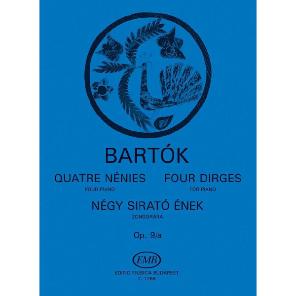 4 Klagelieder op.9a für Klavier