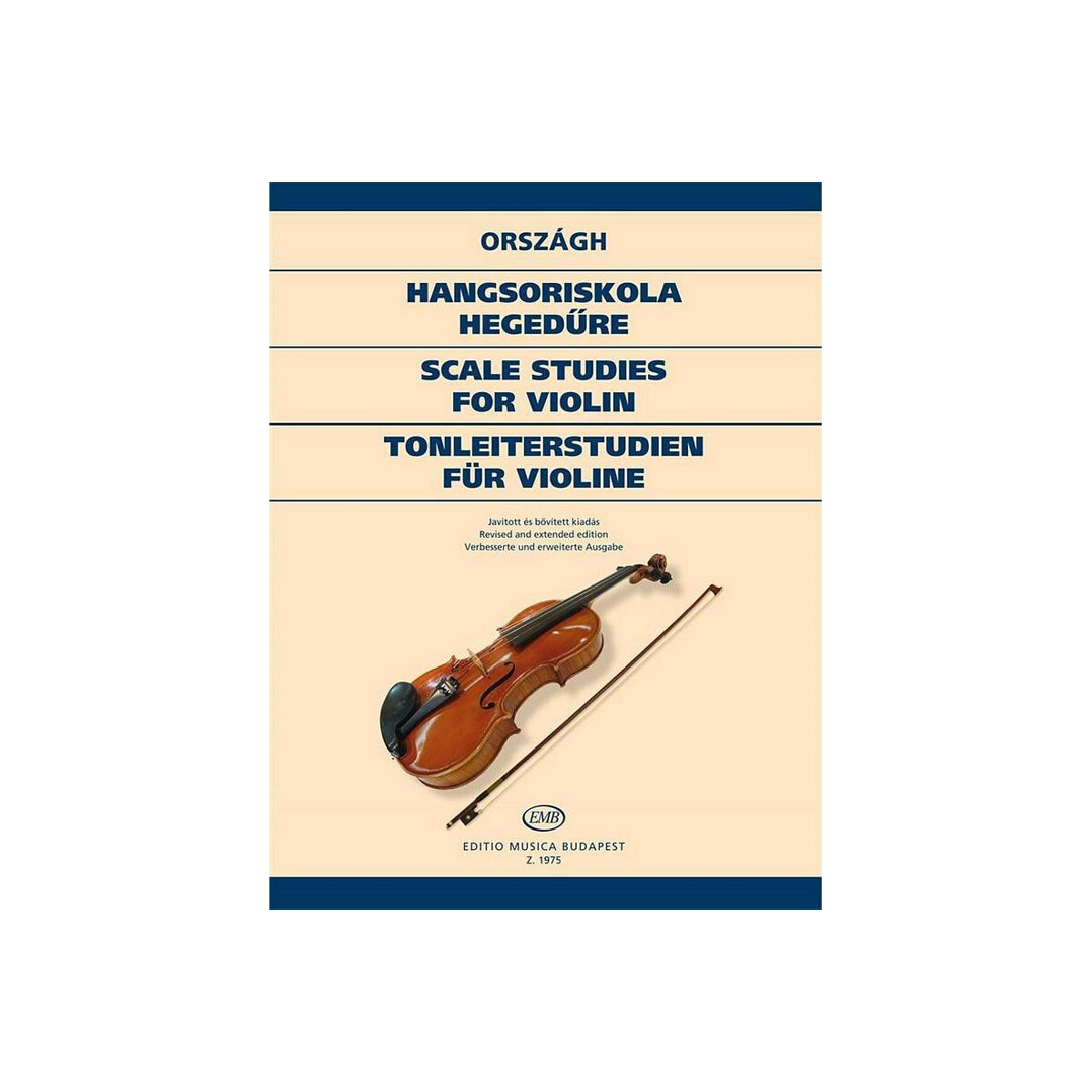 Tonleiterstudien für Violine box