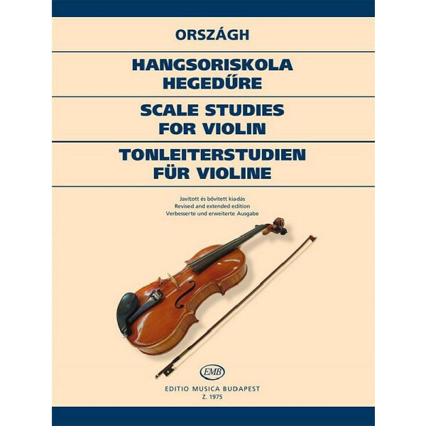 Tonleiterstudien für Violine