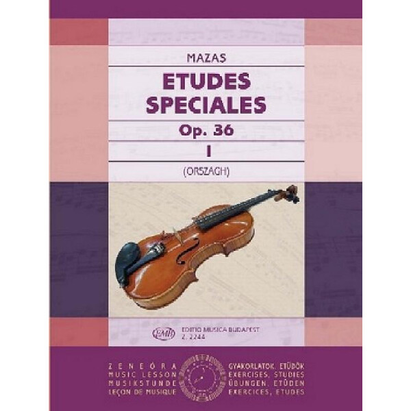 Etüden op.36 Band 1 für Violine