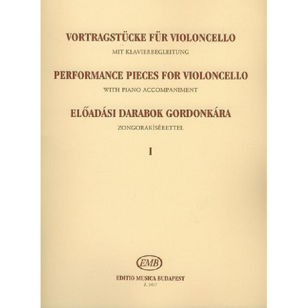 Vortragsstücke Band 1 für