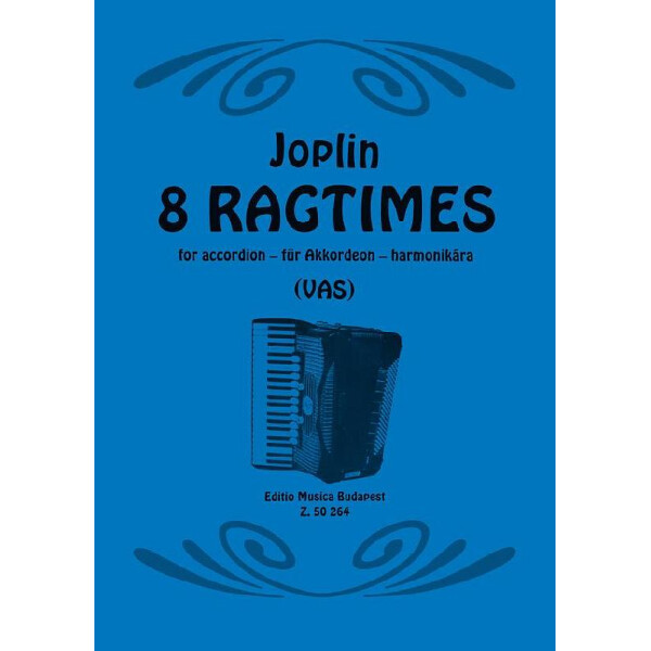 8 Ragtimes für Akkordeon