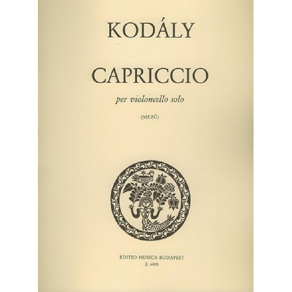 Capriccio für Violoncello solo
