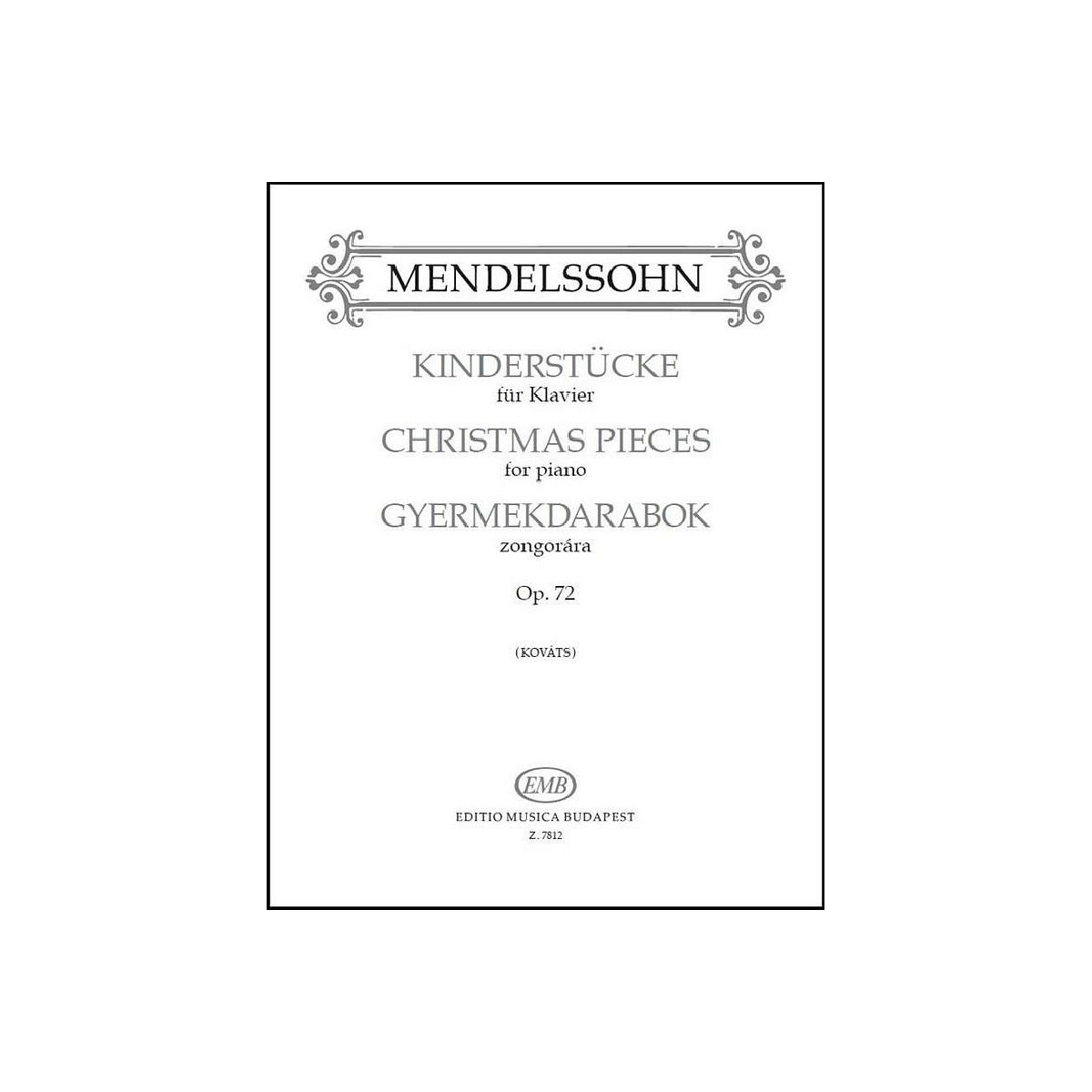 Kinderstücke op.72 für Klavier box