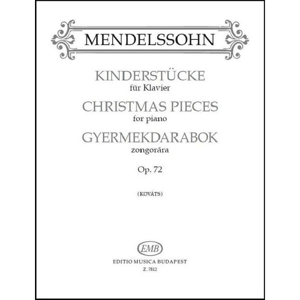 Kinderstücke op.72 für Klavier