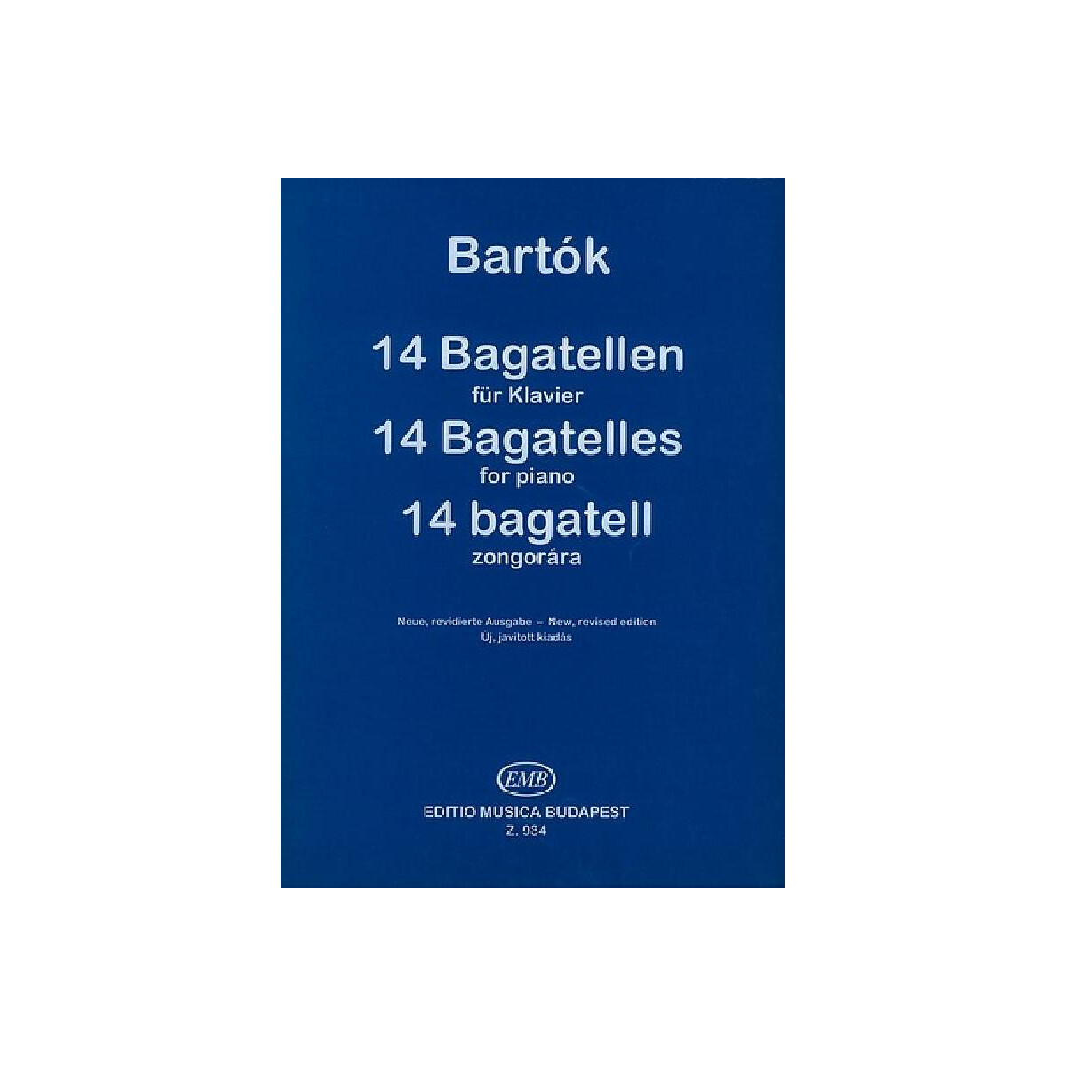 14 Bagatellen op.6 für Klavier box