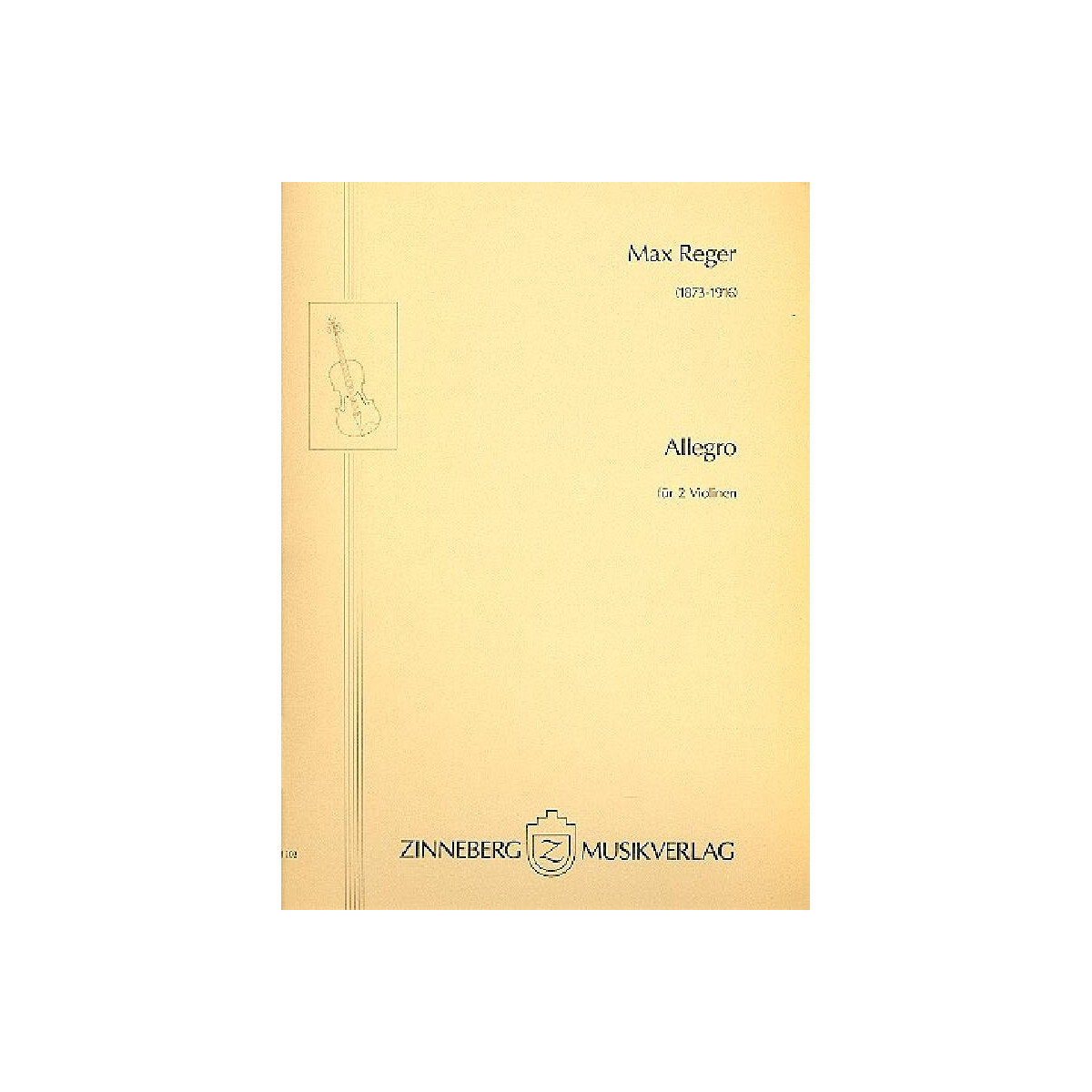 Allegro für 2 Violinen box