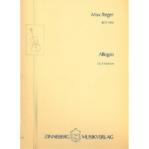 Allegro f&uuml;r 2 Violinen