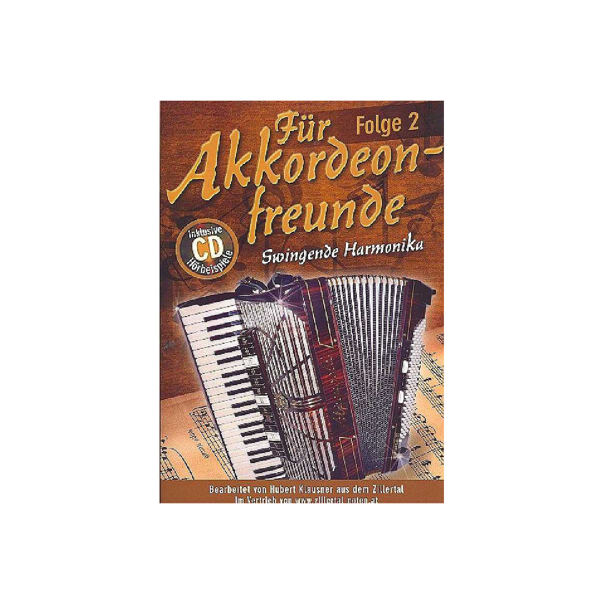 Für Akkordeonfreunde Band 2 (+CD) box