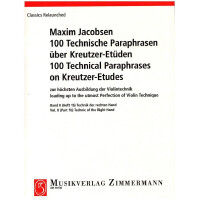 100 Technische Paraphrasen über Kreutzer-Etüden Band 2 Heft 1b