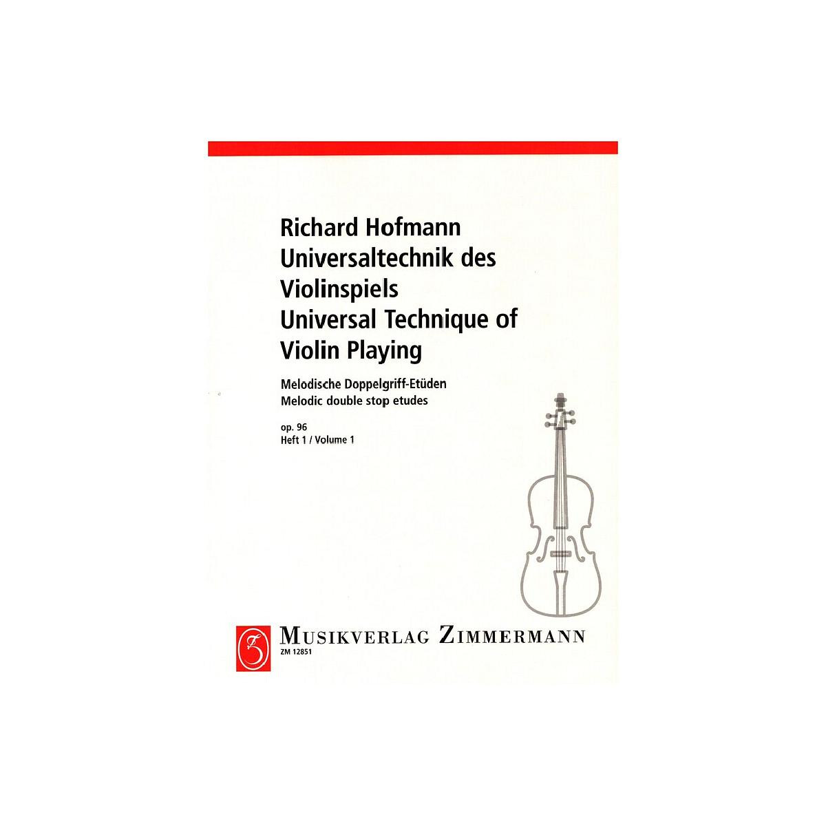 Melodische Doppelgriff-Etüden op.96 box