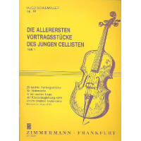 Die allerersten Vortragsstücke des jungen Cellisten op.19 Band 1