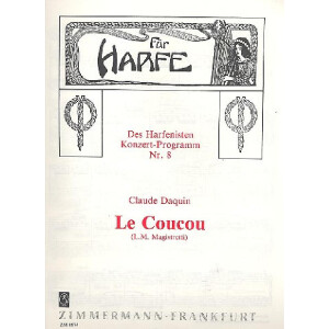 Le Coucou für Harfe