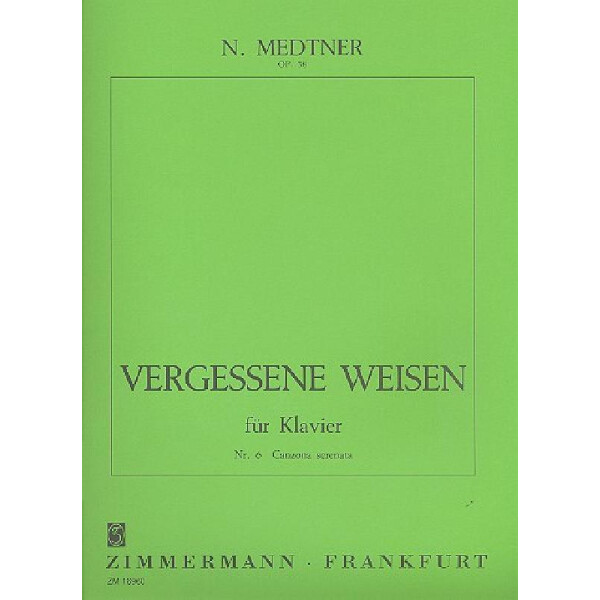 Canzona serenata op.38,6