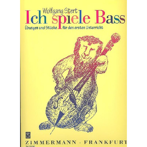 Ich spiele Bass Übungen und
