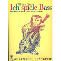 Ich spiele Bass Übungen und
