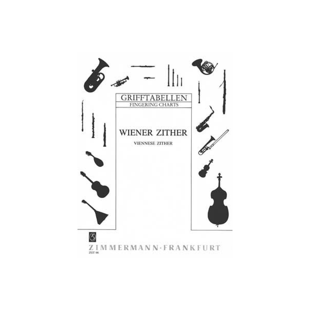 Grifftabelle für Zither box