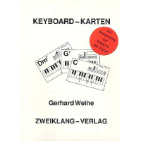 Keyboard-Karten mit Beispiel-Song