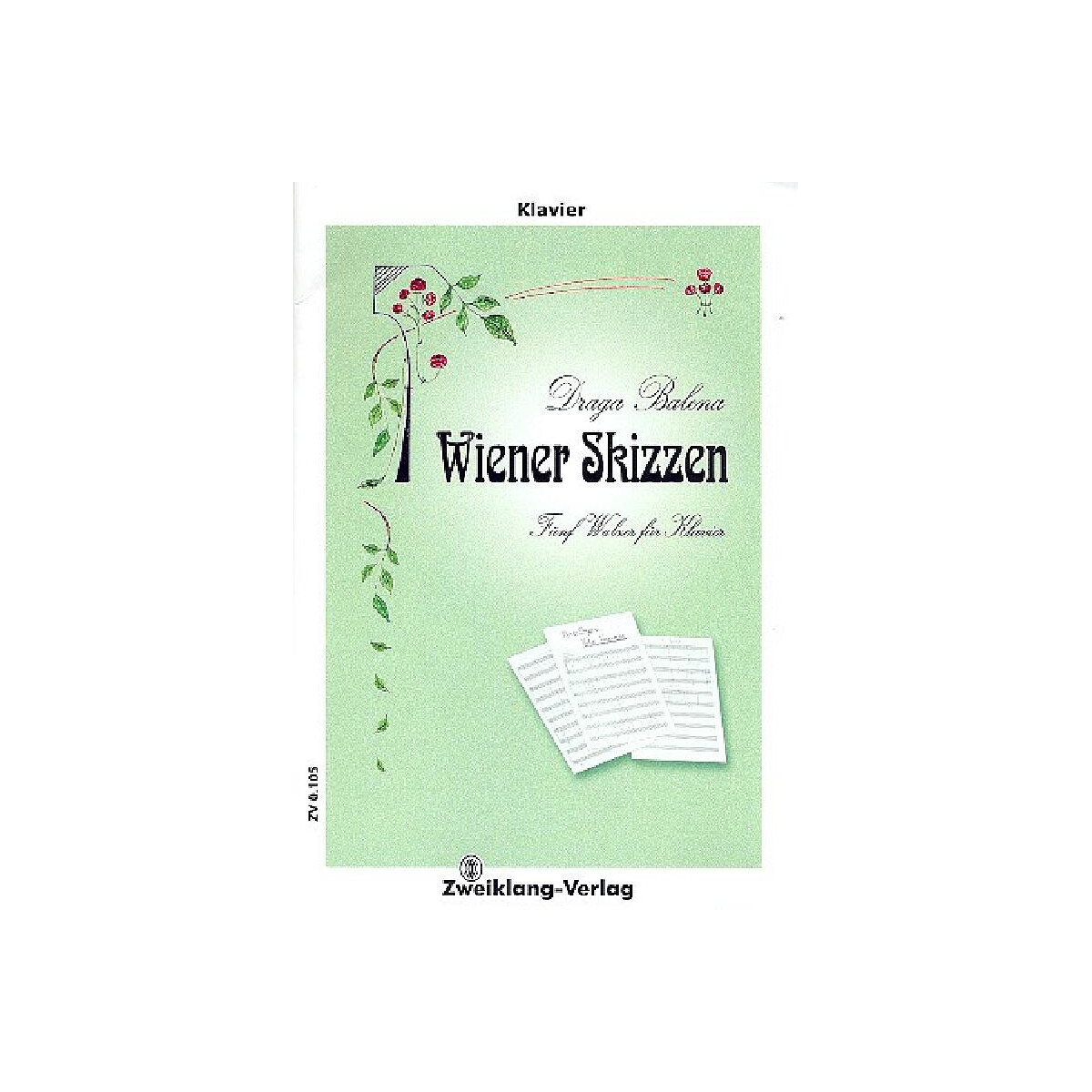 Wiener Skizzen 5 Walzer für Klavier box