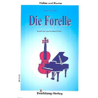 Die Forelle für Violine und Klavier