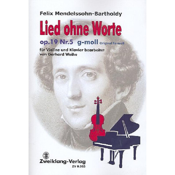 Lied ohne Worte g-Moll op.19,5
