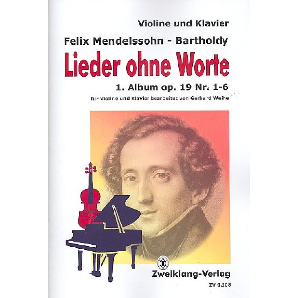 Lieder ohne Worte 1. Album op.19