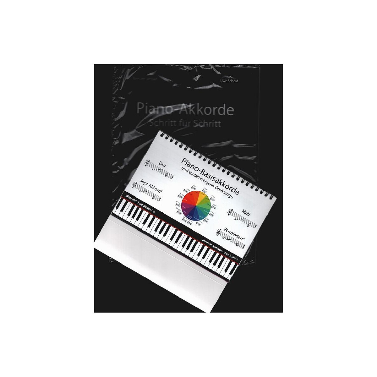 Piano-Akkorde Schritt für Schritt (+Aufsteller)