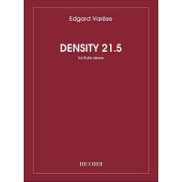 Density 21.5 for flute alone