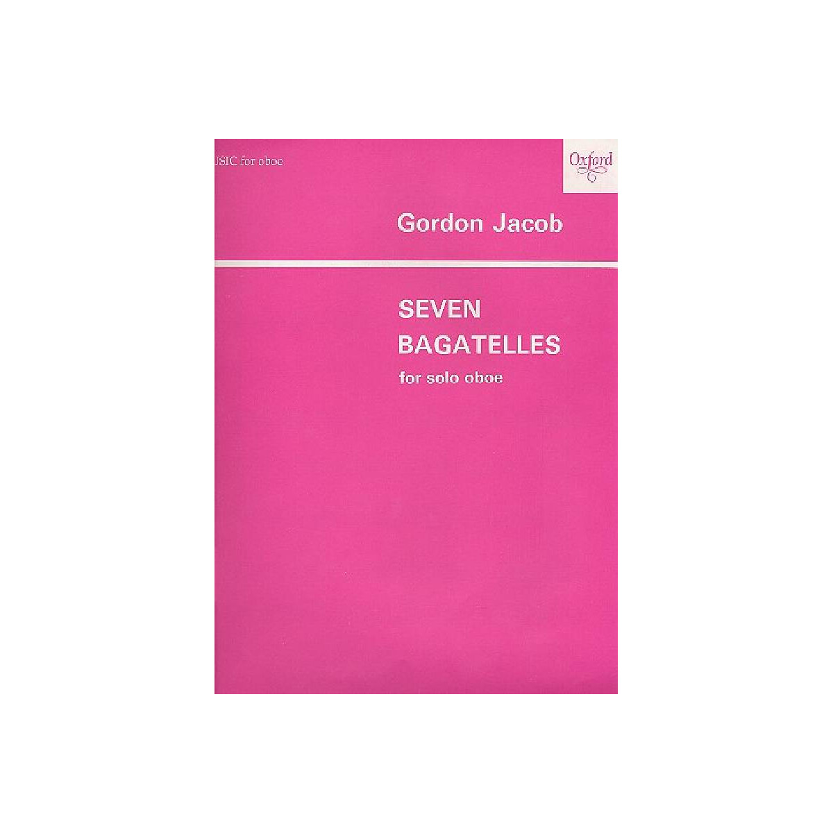 7 Bagatelles for oboe solo