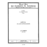 Aria de la suite re majeur pour