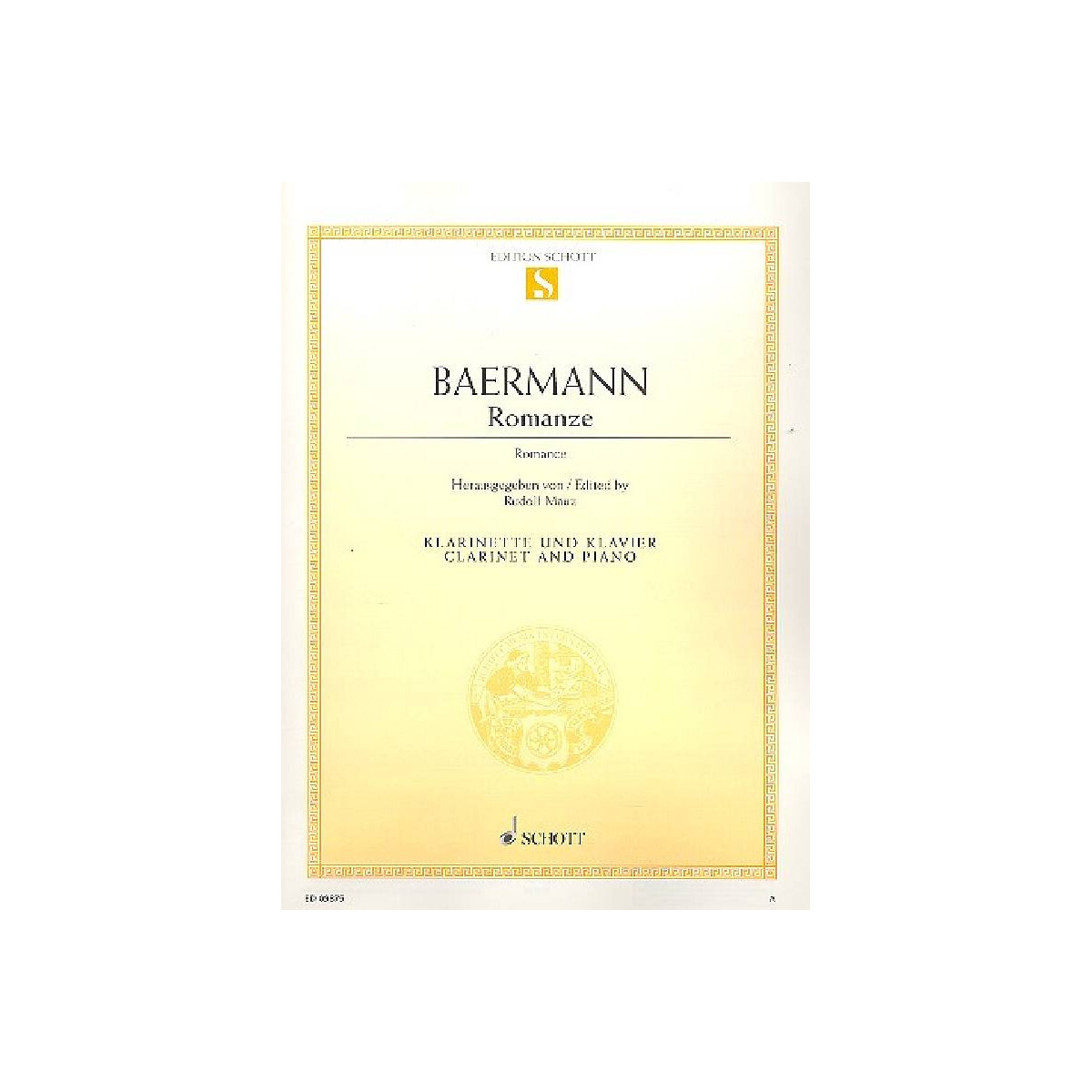Romanze für Klarinette und Klavier box