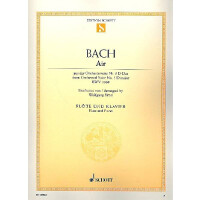 Air BWV1068 für Flöte und Klavier