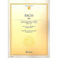 Air BWV1068 für Flöte und Klavier