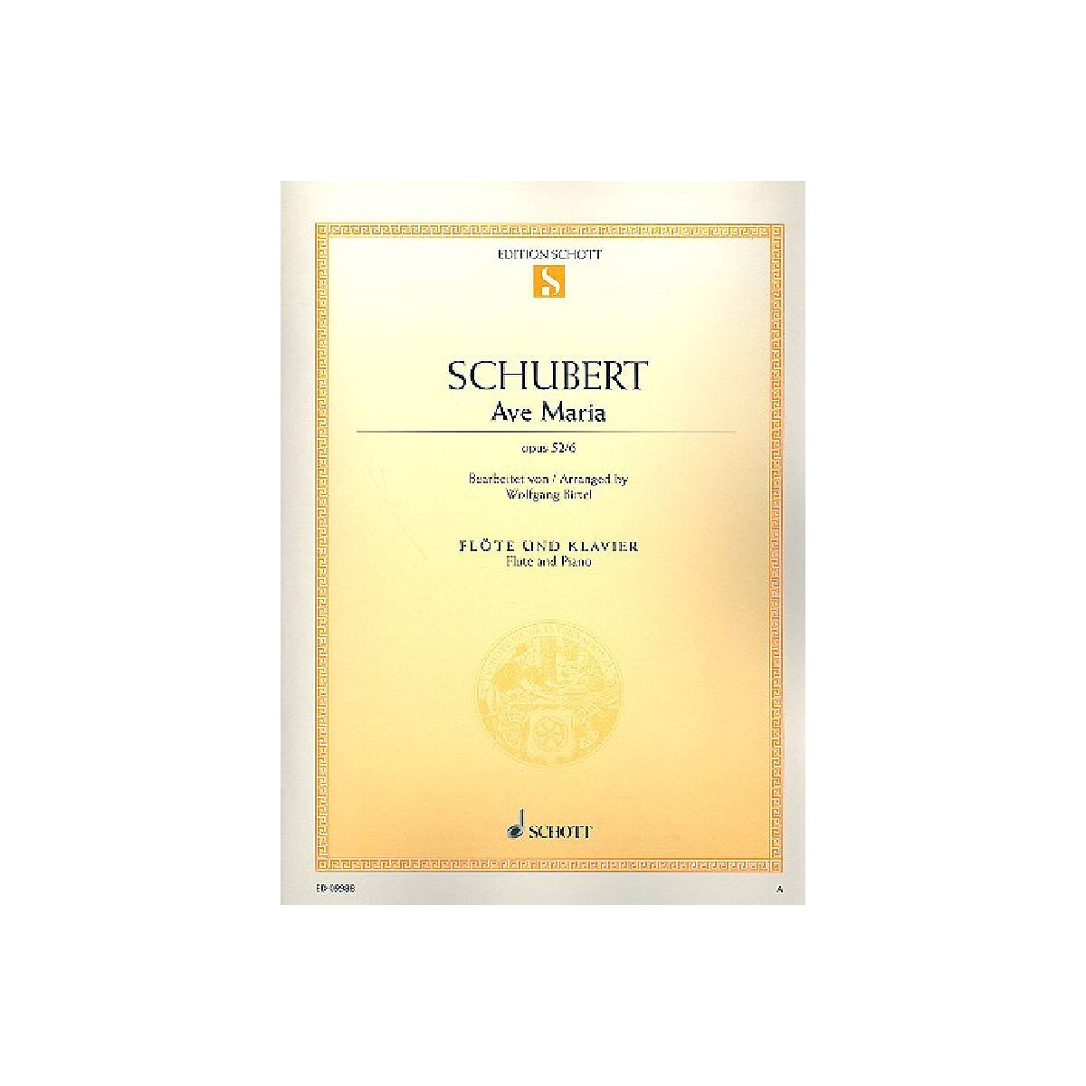 Ave Maria op.52,6 für Flöte box