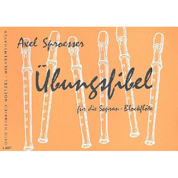 Übungsfibel für Sopranblockflöte