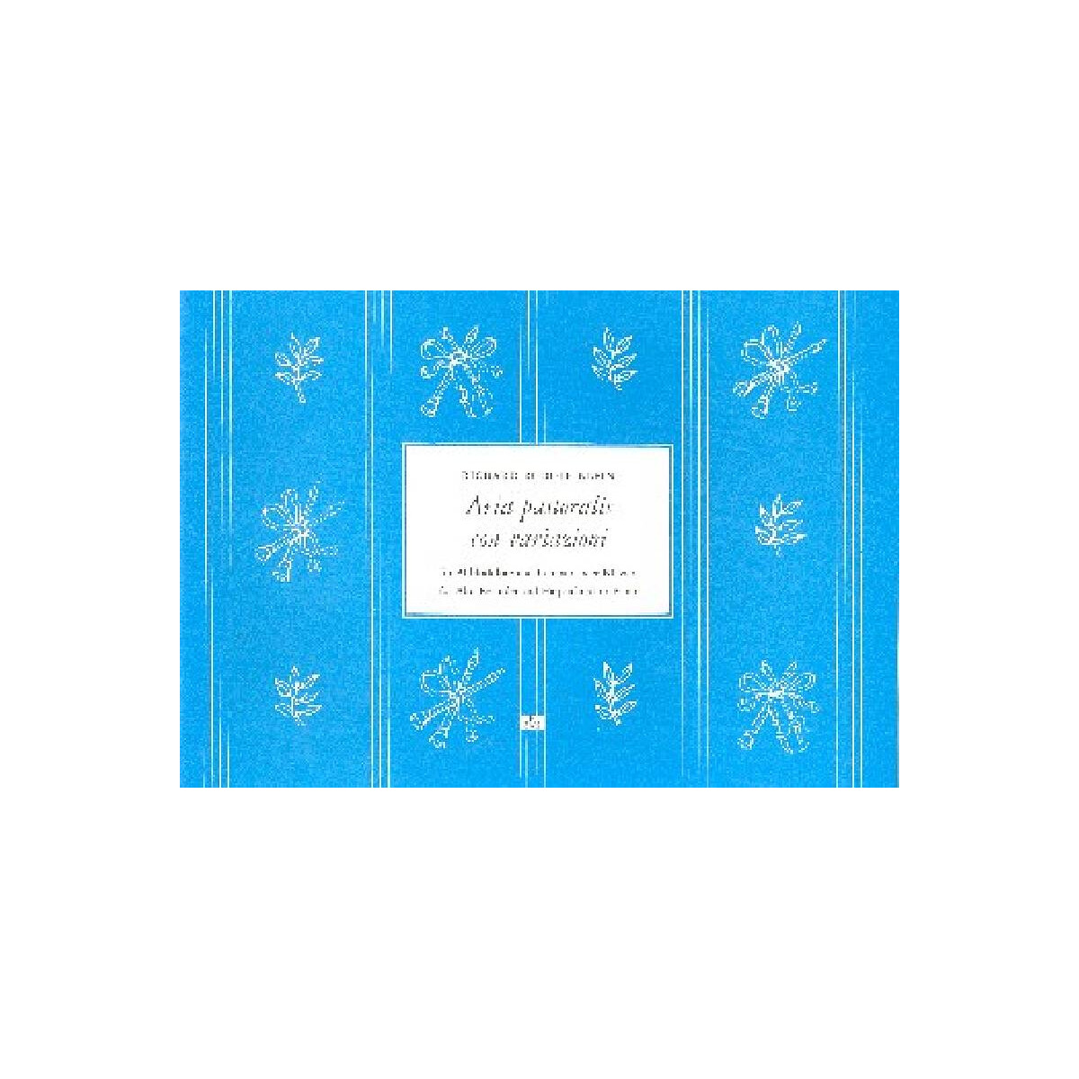 Aria pastoralis con variazioni für  box