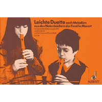 Leichte Duette nach Melodien aus dem Notenbüchlein