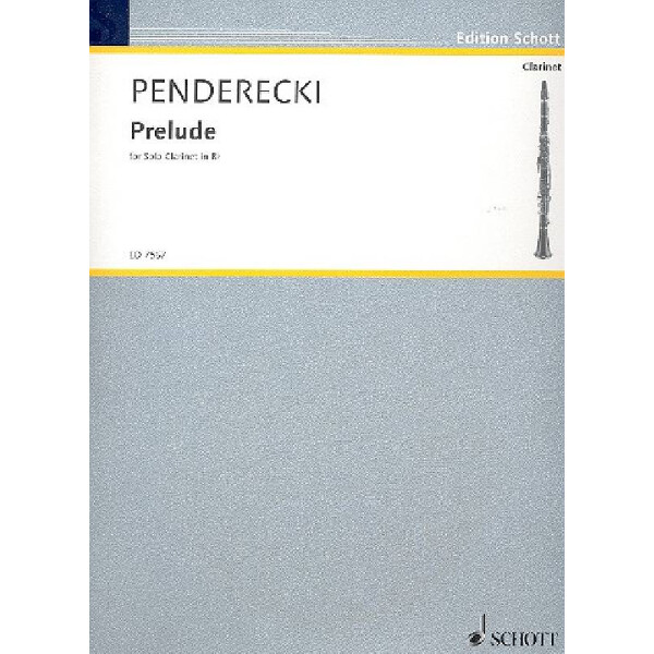 Prelude for solo clarinet