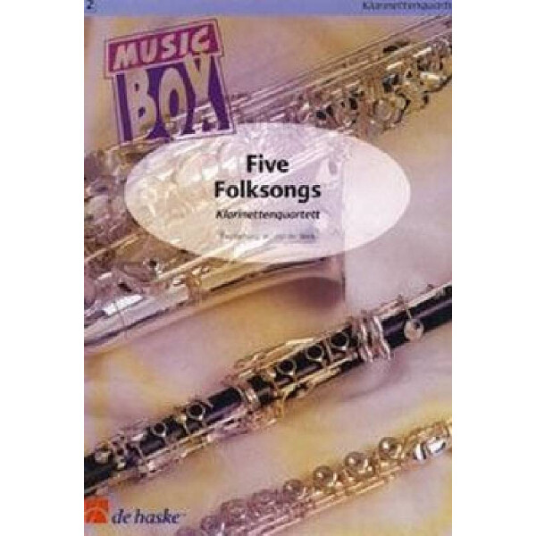 5 Folksongs für 4 Klarinetten