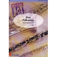 5 Folksongs für 4 Klarinetten