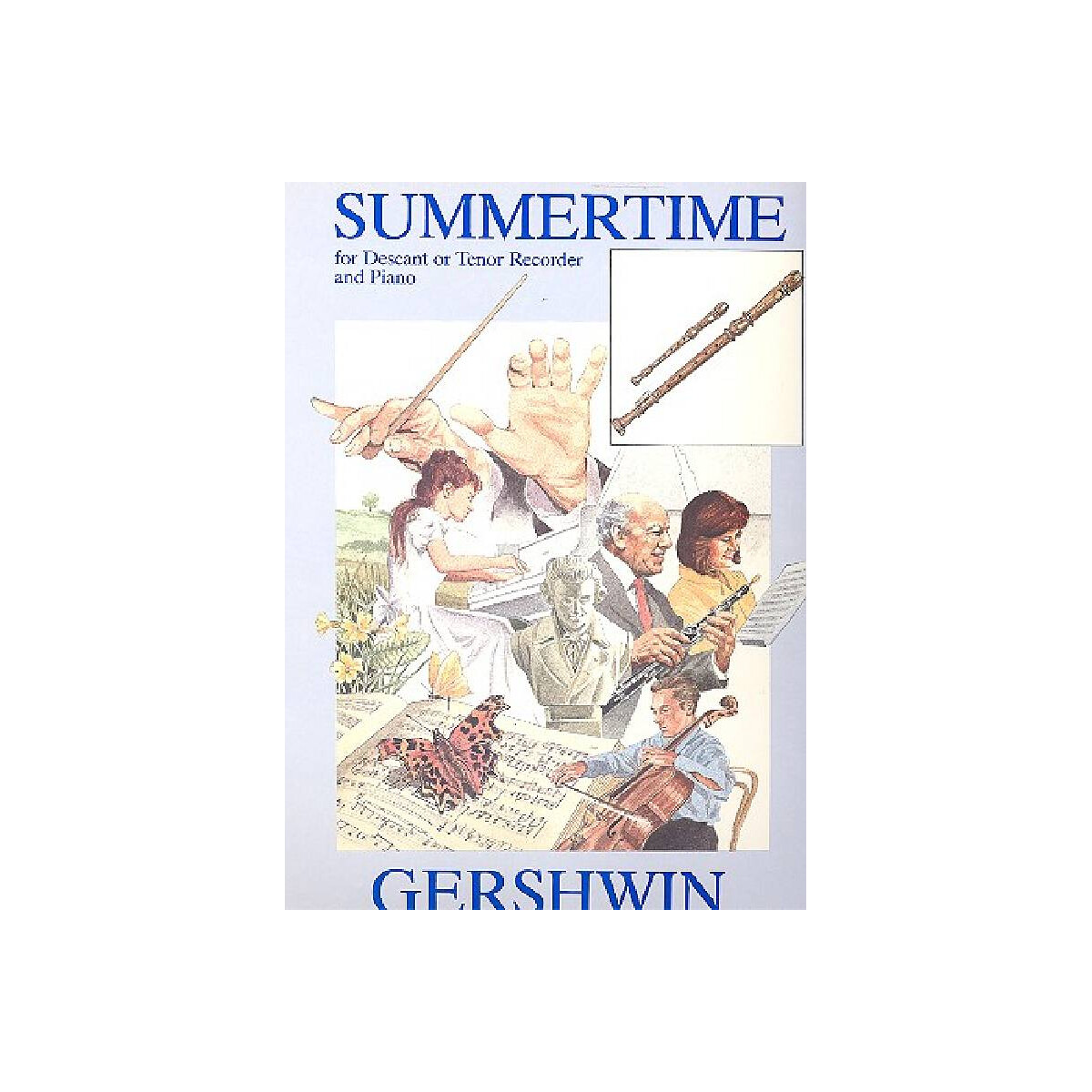 Summertime for descant or