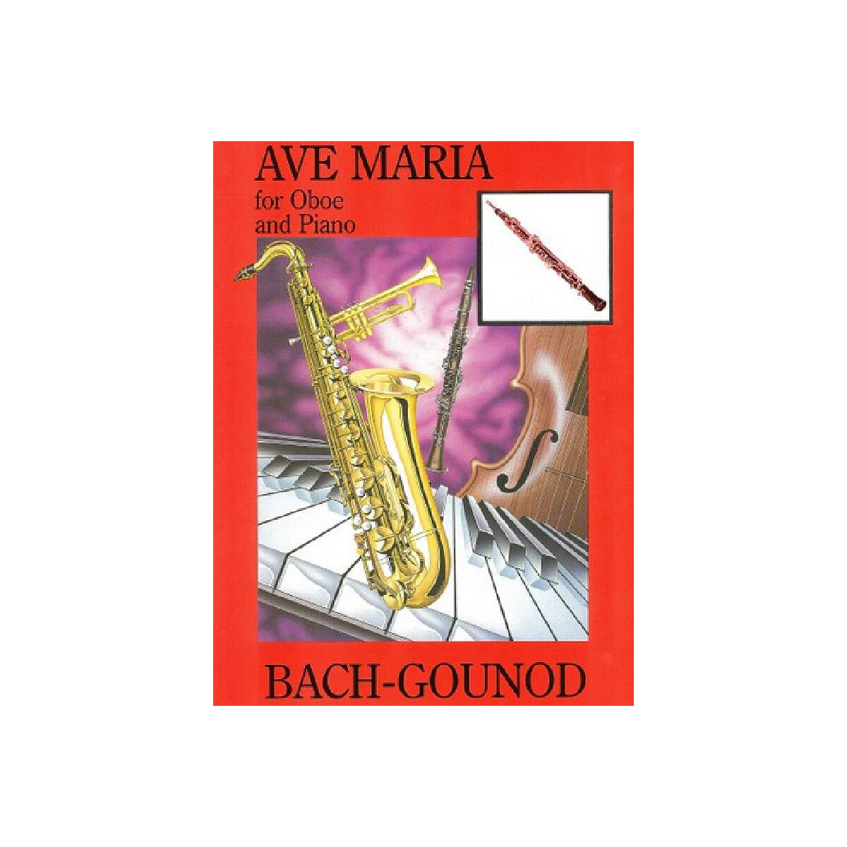 Ave Maria for oboe and piano box