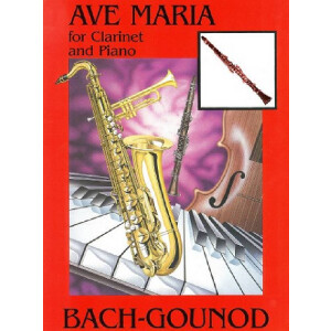 Ave Maria for clarinet and piano