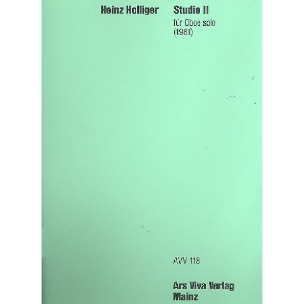 Studie Nr.2 für Oboe