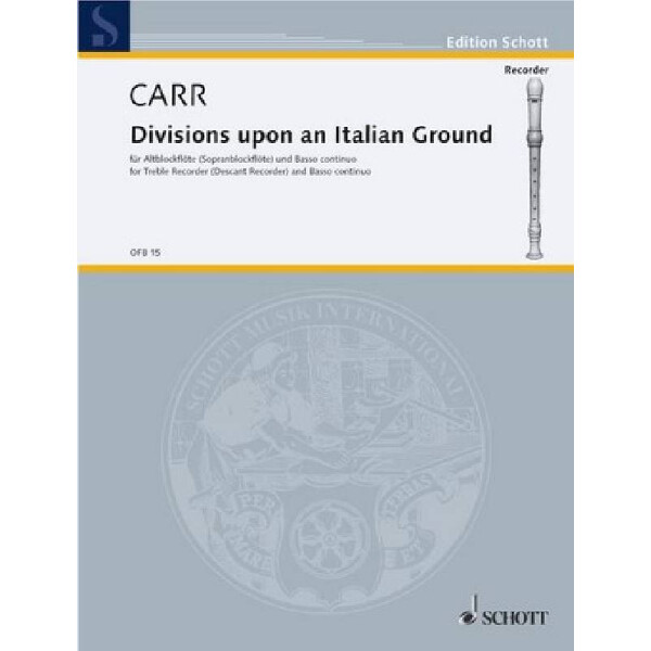 Divisions upon an Italian Ground