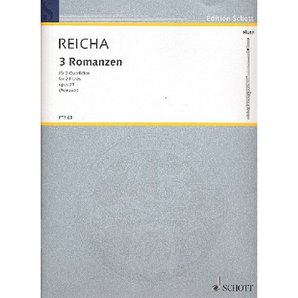 3 Romanzen op.21 für 2 Flöten