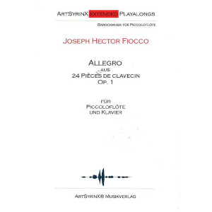 Allegro aus 24 Pièces de Clavecin op.1 (+CD)