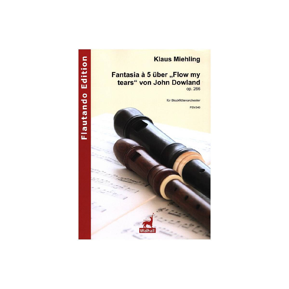 Fantasia à 5 über Flow my tears von John Dowland